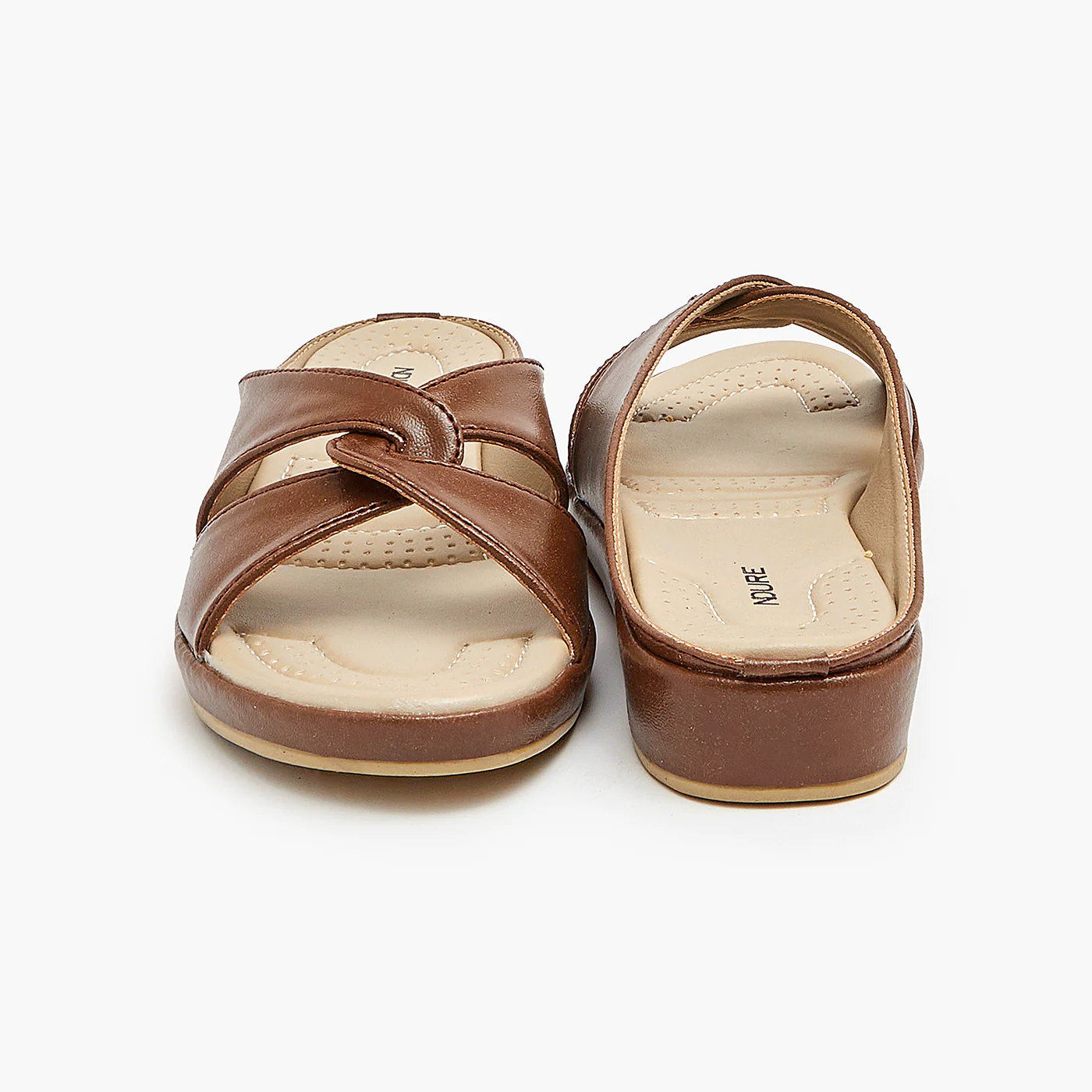 Women's Twisted Strap Slides - Image 3