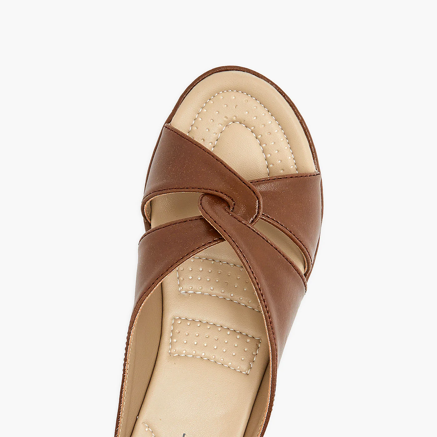 Women's Twisted Strap Slides - Image 5